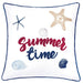 Emmie White 20" X 20" Pillow, Summer Time - 3 Bros Warehouse