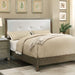 Enrico Full Queen Bed Brown, Black, & Cherry - 3 Bros Warehouse