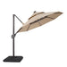Fera 10 Ft Round Umbrella w/ LED Bulb + 37" Large Base - 3 Bros Warehouse