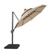 Fera 10 Ft Round Umbrella w/ LED Bulb + 37" Large Base - 3 Bros Warehouse