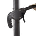 Fera 10 Ft Round Umbrella w/ LED Bulb + 37" Large Base - 3 Bros Warehouse
