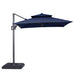 Fida 8 Ft Square Umbrella w/ Double Top + 37" Large Base - 3 Bros Warehouse