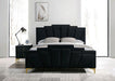Florizel Bed Black & Red - 3 Bros Warehouse