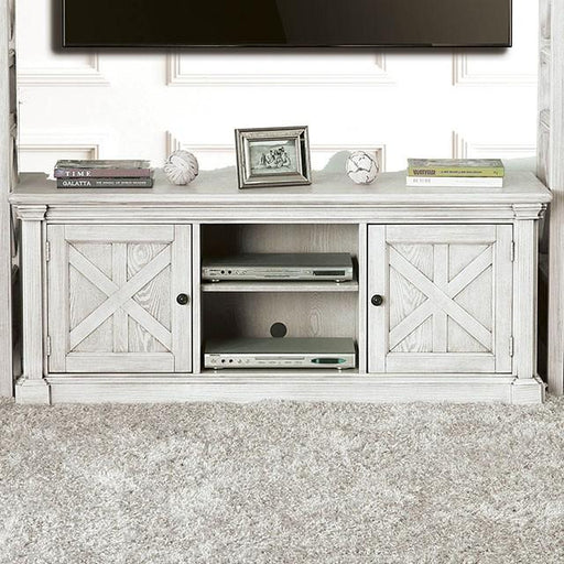 Georgia Antique White 60" TV Stand - 3 Bros Warehouse