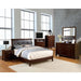 Enrico Bed Brown, Grey, & Black - 3 Bros Warehouse