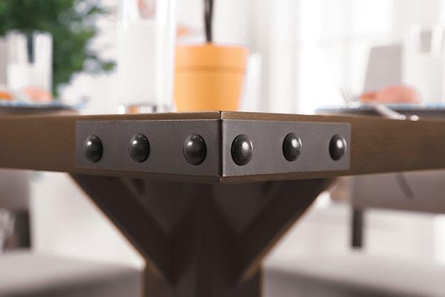 Glenbrook Brown Cherry Dining Table - 3 Bros Warehouse
