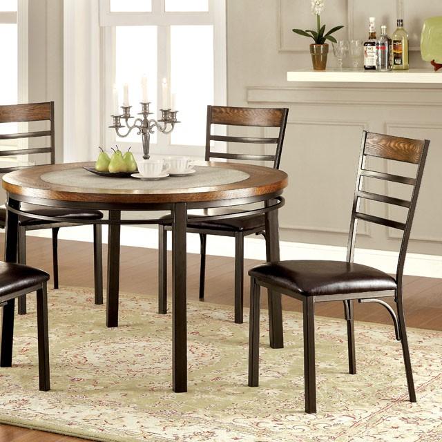 Hailey Round Dining Table - 3 Bros Warehouse