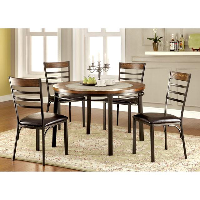 Hailey Round Dining Table - 3 Bros Warehouse