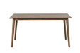 Beale Dining Table Walnut & Black - 3 Bros Warehouse