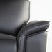 Bienne Sofa Manual Recliner White & Black - 3 Bros Warehouse