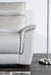 Bienne Sofa Manual Recliner White & Black - 3 Bros Warehouse