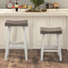 Biasca 29" Stool (2/CTN) White, Brown, & Black - 3 Bros Warehouse
