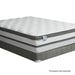 SIDDALEE White/Gray 16" Euro Pillow Top Mattress, Queen - 3 Bros Warehouse