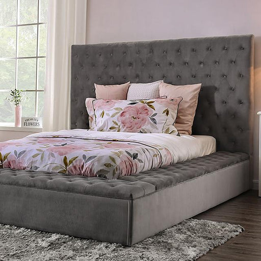 GOLATI Cal.King Bed, Gray image