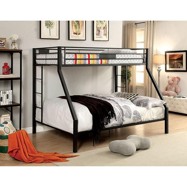 CLAREN Black Twin/Queen Bunk Bed image