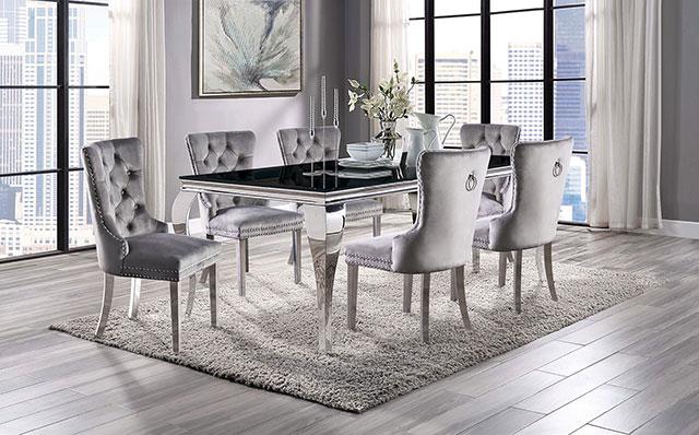 NEUVEVILLE Dining Table, Black