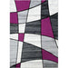 Niksar Gray/Purple 5' X 7' Area Rug - 3 Bros Warehouse