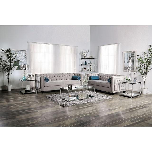 Silvan Gray Sofa - 3 Bros Warehouse