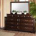 Brandt Brown Cherry Dresser - 3 Bros Warehouse