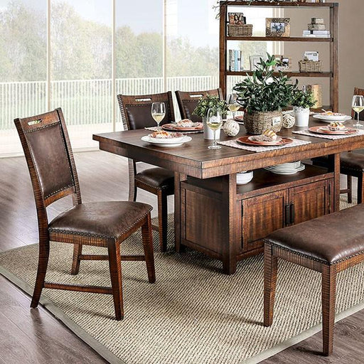 Wichita Light Walnut Dining Table - 3 Bros Warehouse