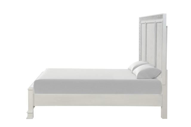Stella Mia E.King & Queen Bed White & White - 3 Bros Warehouse