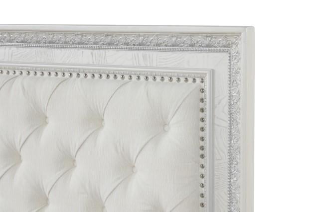 Stella Mia E.King & Queen Bed White & White - 3 Bros Warehouse