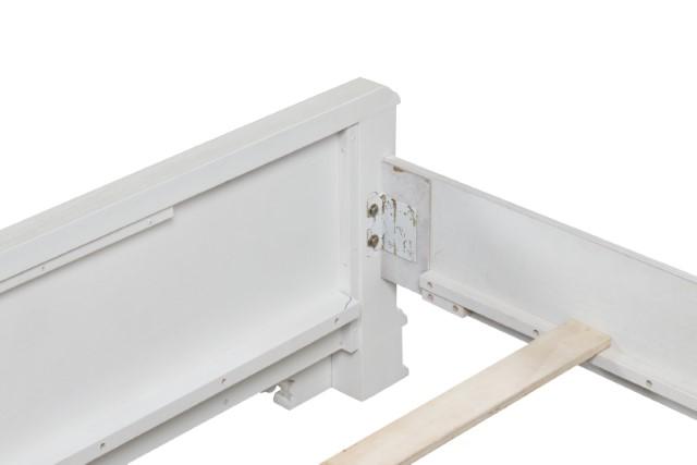Stella Mia E.King & Queen Bed White & White - 3 Bros Warehouse