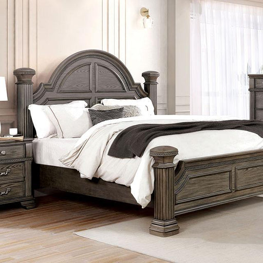 Pamphilos 4 & 5 Piece Queen Bedroom Set Gray & White - 3 Bros Warehouse