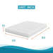 Artemisia 10" Memory Foam Mattress White - 3 Bros Warehouse