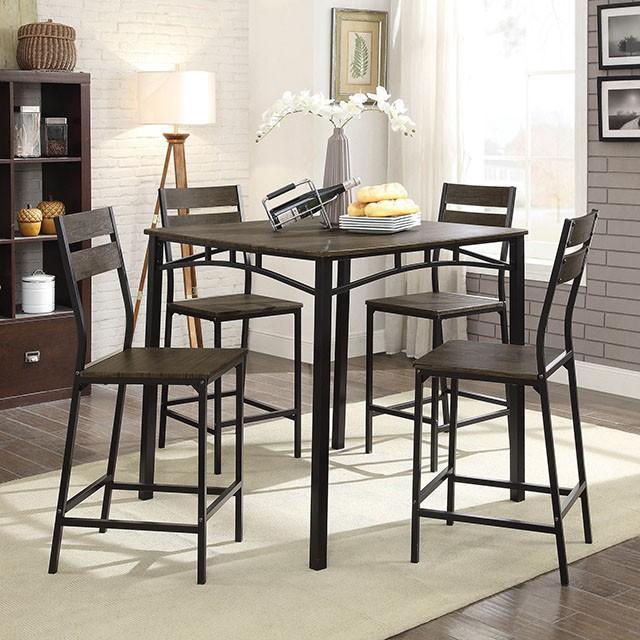 Westport 5 Pc. Counter Ht. Table Set - 3 Bros Warehouse