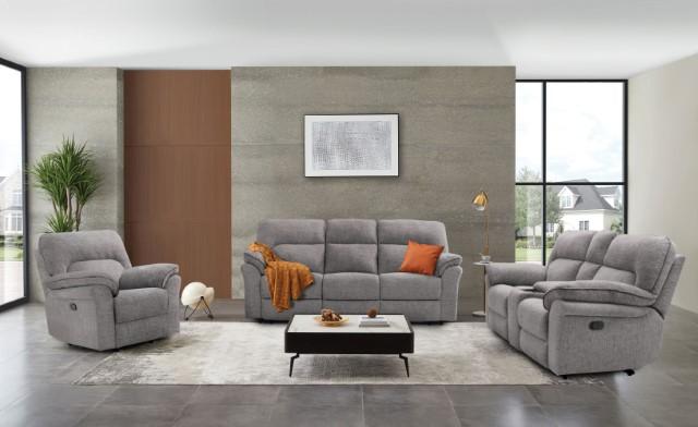 JOSIAS Sofa, Light Gray Fabric - 3 Bros Warehouse