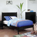 LENNART II Black & White Cal.King, E.King, Full, Queen, Twin Bed - 3 Bros Warehouse