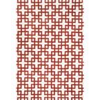 Carla Area Rug Red - 3 Bros Warehouse