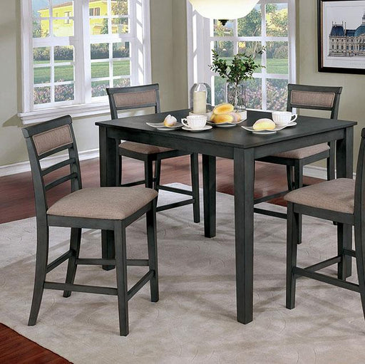 Fafnir 5 & 7 Piece Counter Ht Table Set - 3 Bros Warehouse