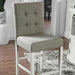 Sutton Antique White Counter Ht. Chair (2/CTN) - 3 Bros Warehouse