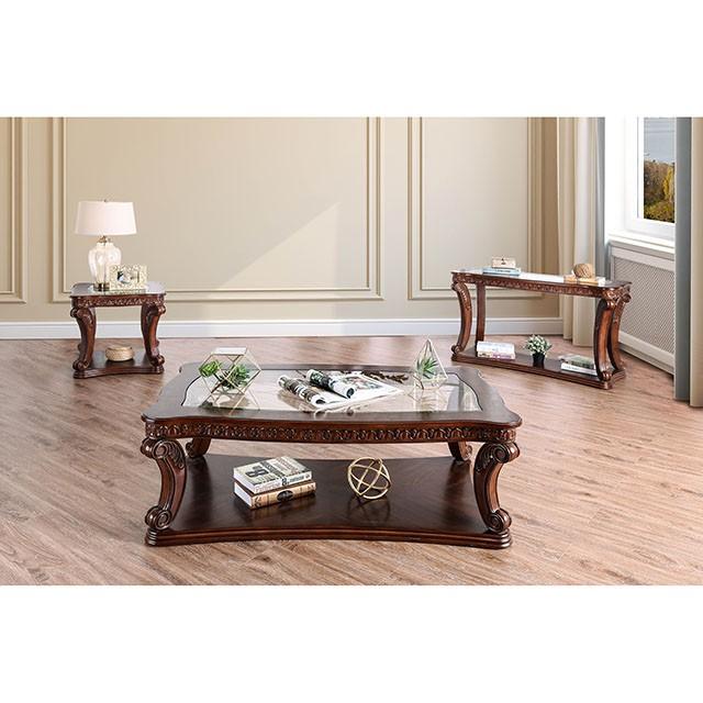 Walworth Dark Oak Coffee Table - 3 Bros Warehouse
