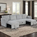 Denholme U-Sectional w/ Pull Out - 3 Bros Warehouse