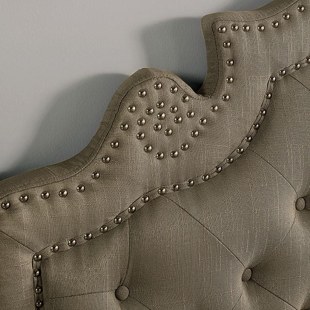 Aubree Cal.King & E.King Bed - 3 Bros Warehouse