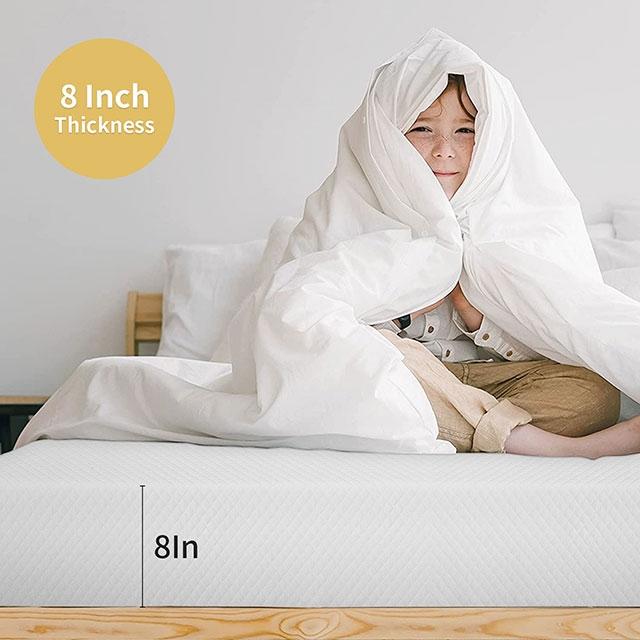 Artemisia 8" Cal. King, E.King, Full, & Queen Memory Foam Mattress - 3 Bros Warehouse