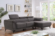NAPANEE Sectional, Dark Gray - 3 Bros Warehouse