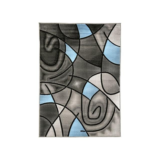Sivas Charcoal Blue 8' X 10' Area Rug - 3 Bros Warehouse