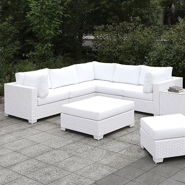 Somani L-Sectional + Chair + 2 Ottomans