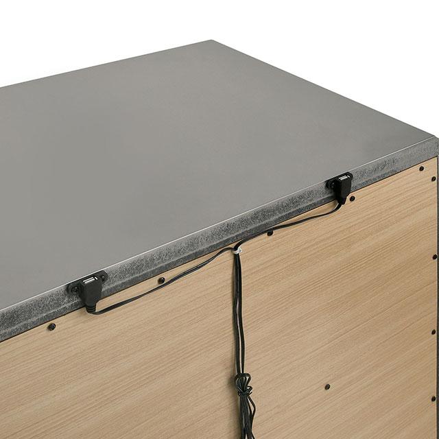 Emmeline Bed Silver & White - 3 Bros Warehouse