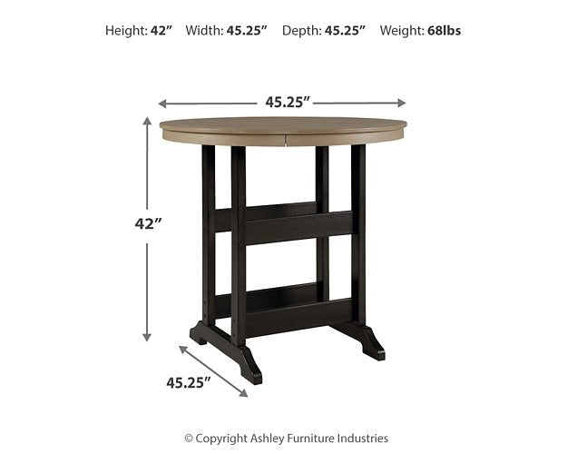 Fairen Trail Bar Table - 3 Bros Warehouse