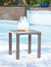 Half Moon Beach Outdoor End Table - 3 Bros Warehouse