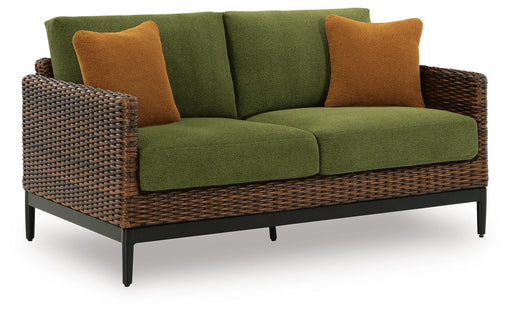 Horizon Hall Outdoor Loveseat with Cushion - 3 Bros Warehouse