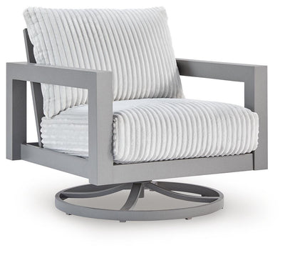 Hurley Park Outdoor Swivel Chair with Cushion - 3 Bros Warehouse