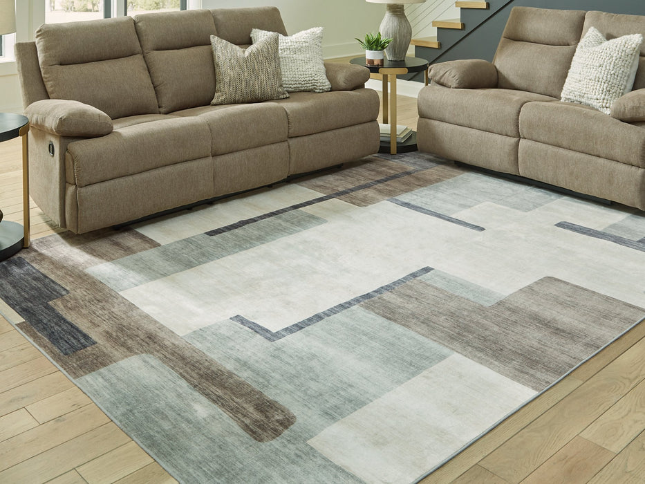 Larkport Washable Area Rug - 3 Bros Warehouse
