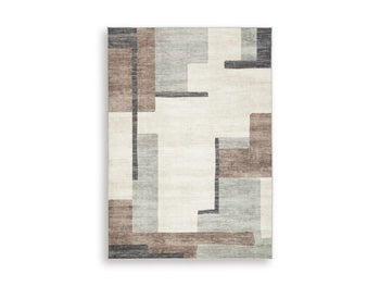 Larkport Washable Area Rug - 3 Bros Warehouse