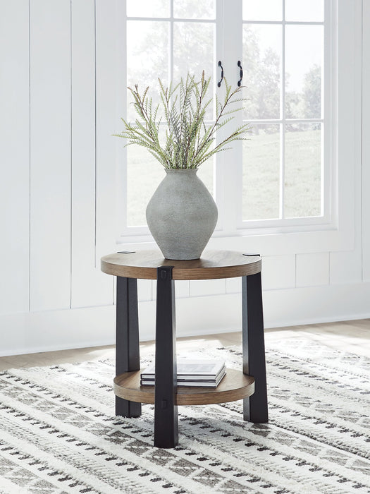 Ridgester End Table - 3 Bros Warehouse